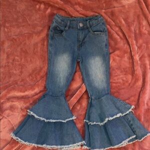 Toddler Denim Flared Jeans